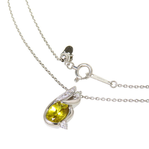 スフェーン 0.80ct ダイヤモンド 計0.08ct ネックレス K18WGホワイトゴールド 18金 3.8g 45cm レディース
【中古】【真子質店】【NN】




【TMiY】