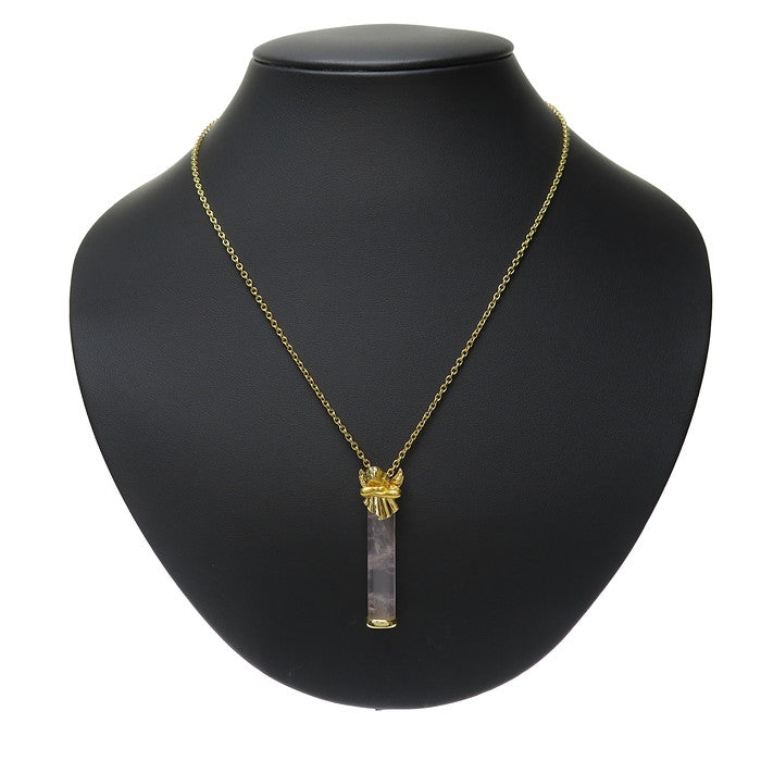 【Carrera y Carrera/カレライカレラ】 エンジェル/天使 一部艶消し ローズクォーツ ネックレス K18ゴールド 18金 14.8g 45.5cm レディース
【中古】【真子質店】【NN】




【IMoxK】