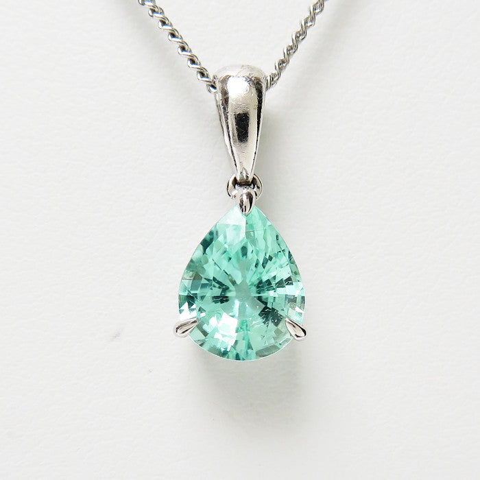 専用 K18WG パライバトルマリン・ダイヤモンド ペンダントトップ 専用 K18WG パライバトルマリン・ダイヤモンド ペンダントトップ