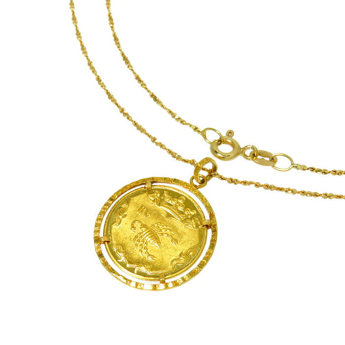 サソリ チェーン:ウノアエレ 星座 ネックレス K24ゴールド 24金（純金）/K18ゴールド 18金 4.1g 40.5cm レディース
【中古】【真子質店】【NN】




【MaTx】