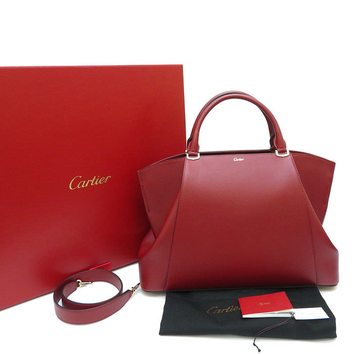 CARTIER/カルティエ】 L1002063 2WAY Cドゥカルティエ MM ハンドバッグ