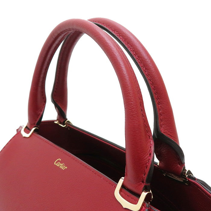 CARTIER/カルティエ】 L1002063 2WAY Cドゥカルティエ MM ハンドバッグ