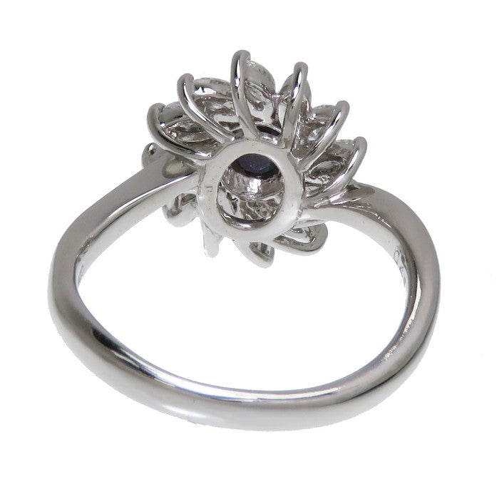 13.5号 アレキサンドライト 0.45ct ダイヤモンド 計0.60ct リング