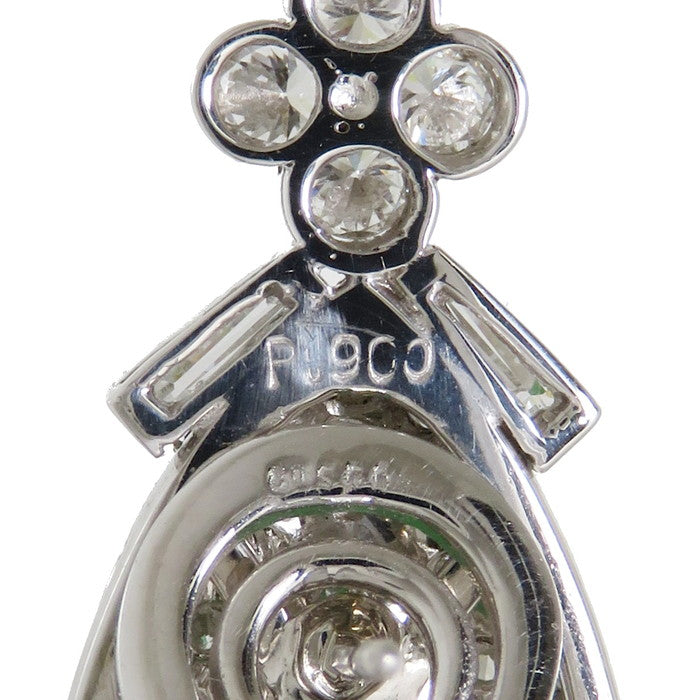 ダイヤモンド 計0.14×2ct ピアス Pt900プラチナ/PM 202g レディース
