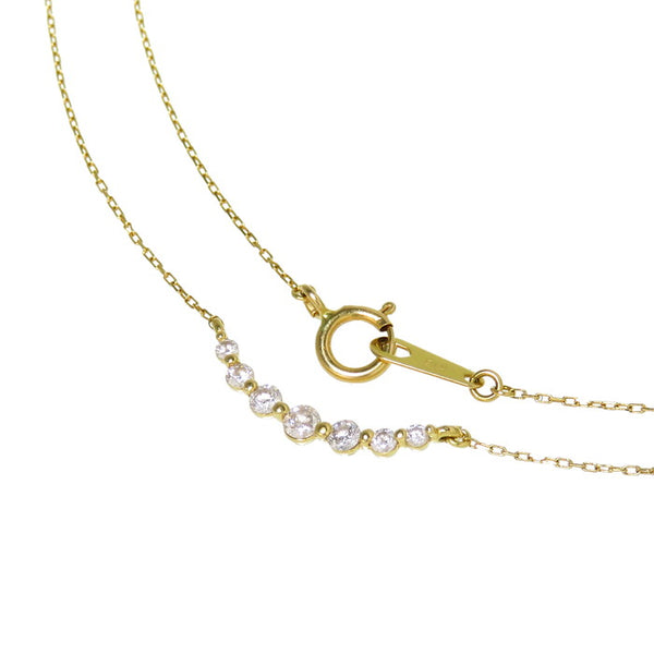 ダイヤモンド 計0.18ct ネックレス K18ゴールド 18金 0.9g 直線42cm レディース
【中古】【真子質店】【NN】




【ITI】
