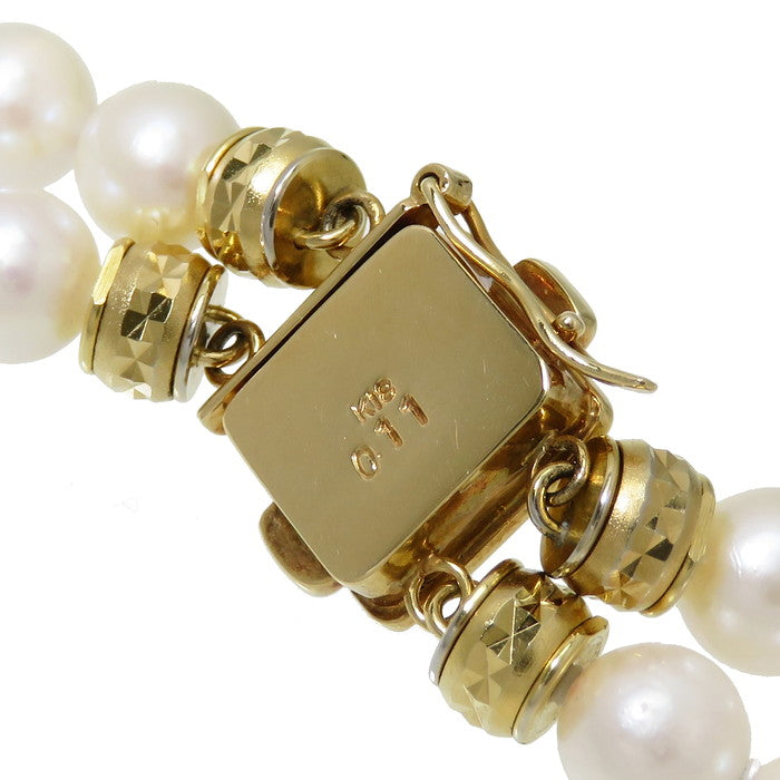 2連 ロング アコヤ真珠 6.0~6.5mm/9.3mm ダイヤモンド 計0.11/計0.07ct ネックレス K18ゴールド 18金 78.2g 最短63cm レディース
【中古】【真子質店】【NN】




【SMoK】