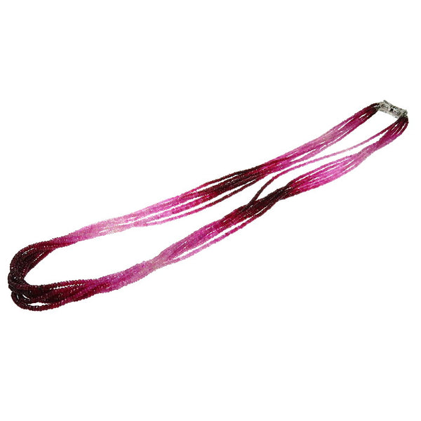 7連 ロング ルビー ピンクサファイア ネックレス シルバー 61.3g 64cm レディース
【中古】【真子質店】【NN】




【IMaT】