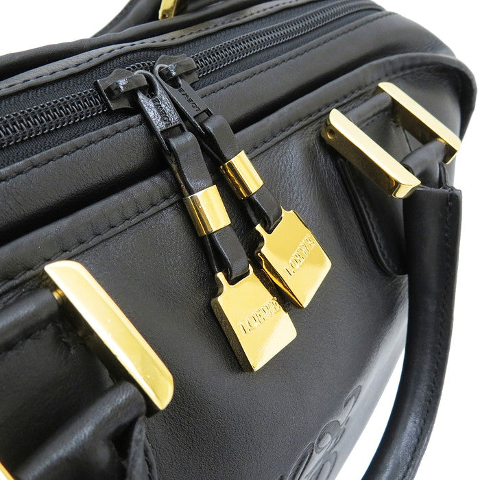LOEWE/ロエベ】 アマソナ32 ハンドバッグ レザー ブラック レディース