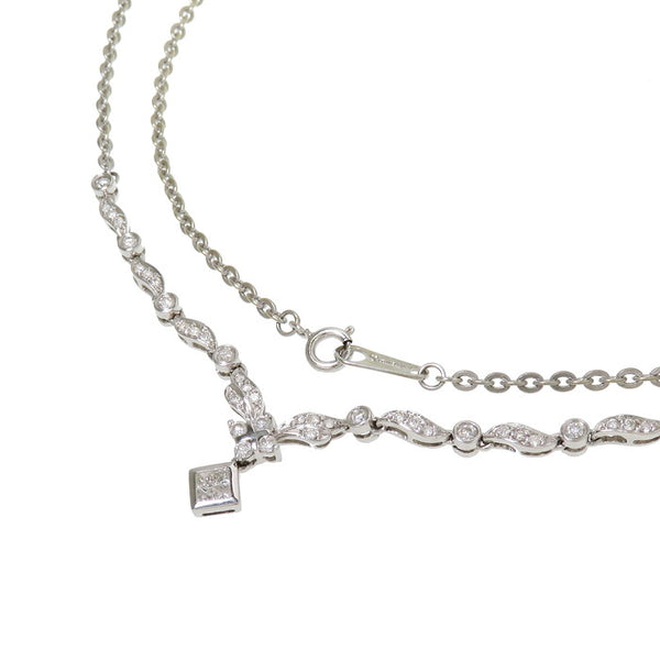 ダイヤモンド 計0.58ct ネックレス K18WGホワイトゴールド 18金 7.4g 最短39cm レディース
【中古】【真子質店】【NN】




【YDS】