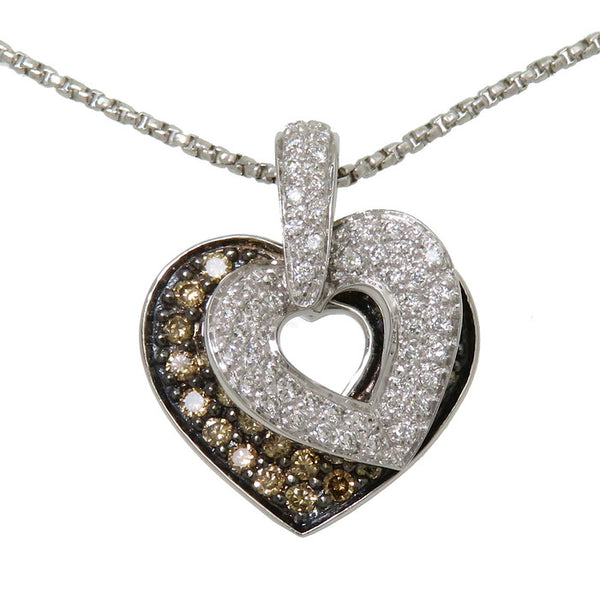 ハート ブラウンダイヤモンド 計0.68ct ダイヤモンド 計0.19ct ネックレス K18WGホワイトゴールド 18金 9.2g 50cm レディース
【中古】【真子質店】【NN】




【YSMa】