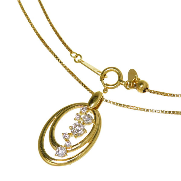 ダイヤモンド 計0.24ct ネックレス K18ゴールド 18金 3.3g 45cm レディース
【中古】【真子質店】【NN】




【TKMo】