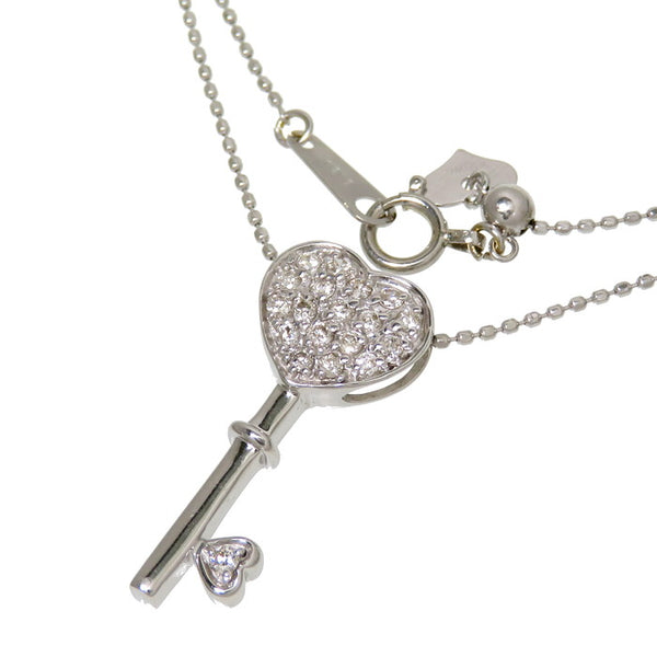 ハート&キー ダイヤモンド 計0.20ct ネックレス K18WGホワイトゴールド 18金 3.3g 45.5cm レディース
【中古】【真子質店】【NN】




【TMiY】