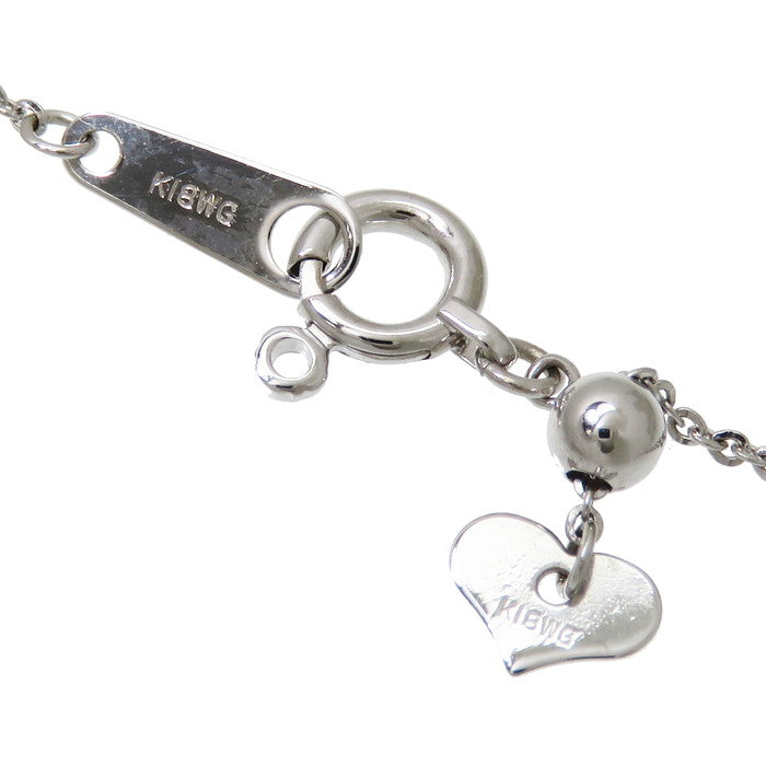 ミスティックトパーズ 1.40ct ダイヤモンド 計0.05ct ネックレス K18WG 