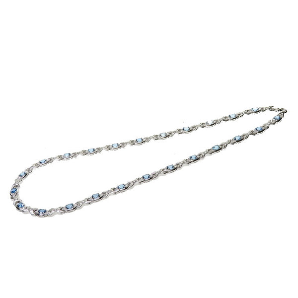 サンタマリア アクアマリン 計7.68ct ダイヤモンド 計2.64ct ネックレス K18WGホワイトゴールド 18金 43.1g 45cm レディース
【中古】【真子質店】【NN】




【DTSx】