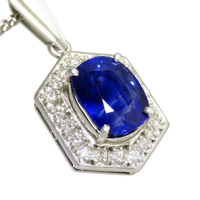 サファイア 4.23ct ダイヤモンド 計0.30ct ネックレス Pt900プラチナ/Pt850プラチナ 8.3g 38cm レディース
【中古】【真子質店】【NN】




【TYMoI】
