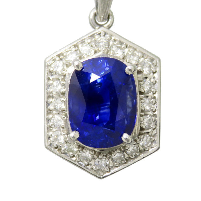 サファイア 4.23ct ダイヤモンド 計0.30ct ネックレス Pt900プラチナ/Pt850プラチナ 8.3g 38cm レディース
【中古】【真子質店】【NN】




【TYMoI】