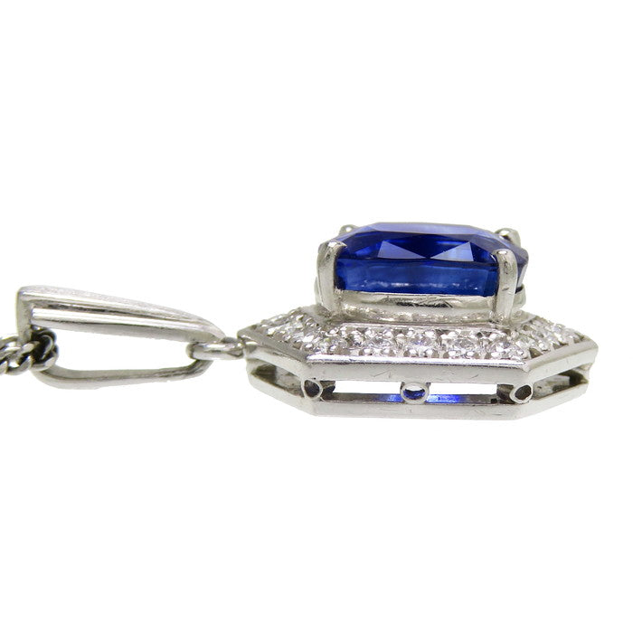 サファイア 4.23ct ダイヤモンド 計0.30ct ネックレス Pt900プラチナ/Pt850プラチナ 8.3g 38cm レディース
【中古】【真子質店】【NN】




【TYMoI】