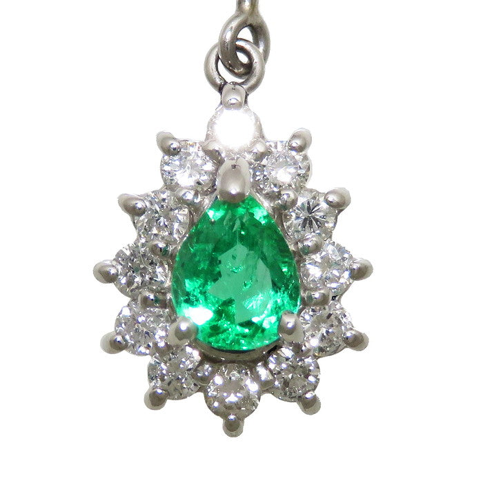 プリンセスカットダイヤモンドピアス D 0.331ct F-SI1 0.330ct G
