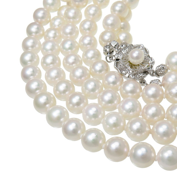 2連 ロング アコヤ真珠 7.0～7.5mm ネックレス シルバー 96.1g 最短64cm レディース
【中古】【真子質店】【NN】




【YYx】