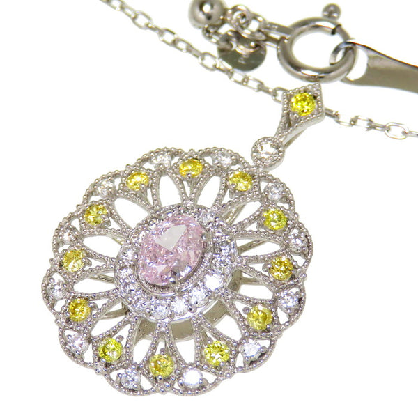 ピンクダイヤモンド 0.261ct ダイヤモンド(トリートメント含む) 計0.15/計0.20ct ネックレス Pt950プラチナ/Pt850プラチナ 3.5g 45cm レディース
【中古】【真子質店】【NN】




【IMiKx】