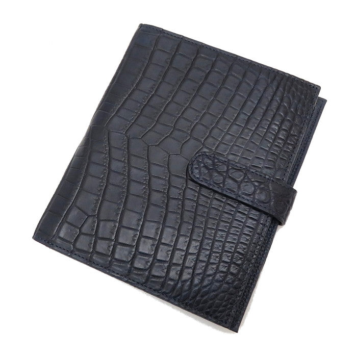 ★★最終特価品 KW-129 ★未使用★ 手帳風マルチケース 二つ折り財布/本マットクロコ革 NAVY ユニセックス【中古】【真子質店】【NN】




【TTx】