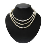 3連 アコヤ真珠 5.0～6.0mm ネックレス シルバー 55.1g 最短41cm レディース
【中古】【真子質店】【NN】




【MoMox】