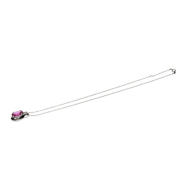 ピンクトルマリン 3.28ct ダイヤモンド 計0.09ct ネックレス K18WGホワイトゴールド 18金 5.8g 39.5cm レディース
【中古】【真子質店】【NN】




【YKI】