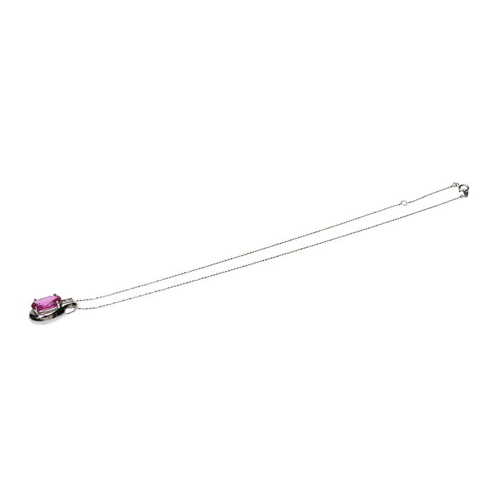 ピンクトルマリン 3.28ct ダイヤモンド 計0.09ct ネックレス K18WGホワイトゴールド 18金 5.8g 39.5cm レディース
【中古】【真子質店】【NN】




【YKI】