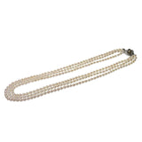 3連 アコヤ真珠 4.4～4.5mm ネックレス シルバー 39.1g 40cm レディース
【中古】【真子質店】【NN】




【KTY】