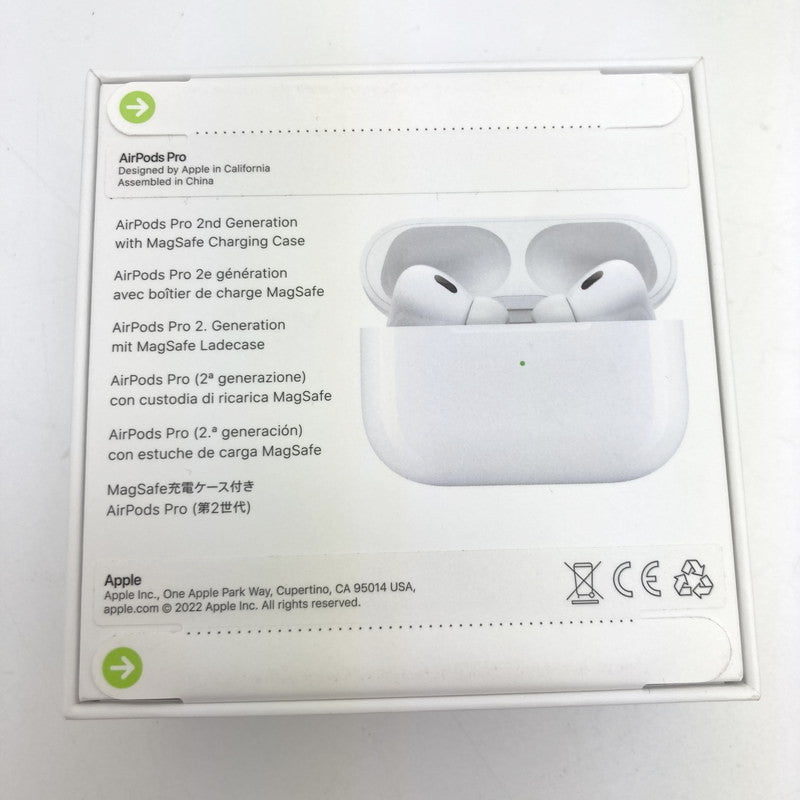 Apple/アップル】 MQD83J/A 【未開封品】Apple AirPods Pro 第二世代