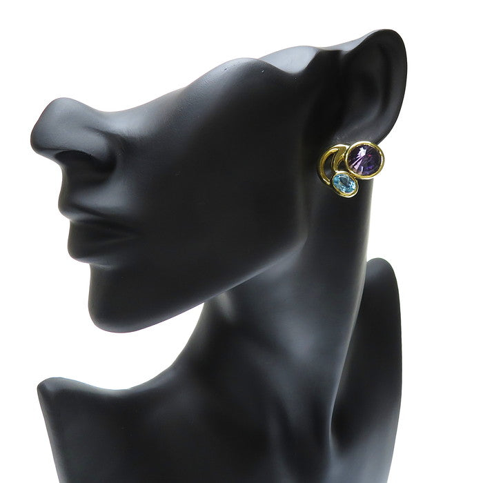【MANFREDI/マンフレディ】 ▲ブランド掠れ アメジスト ブルートパーズ ピアス K18ゴールド 18金 10.5g レディース
【中古】【真子質店】【NN】




【YTK】