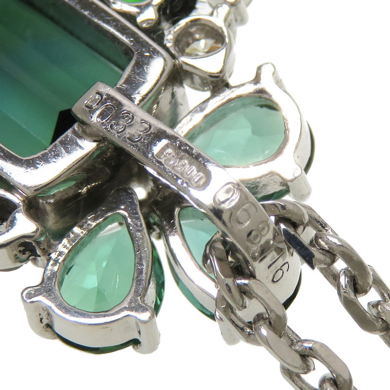 グリーントルマリン 8.17/計1.16ct グリーングロッシュラーガーネット 計0.68ct ダイヤモンド 計0.33ct ネックレス Pt900プラチナ/Pt850プラチナ 18.2g 41cm レディース
【中古】【真子質店】【NN】




【IIMoMo】