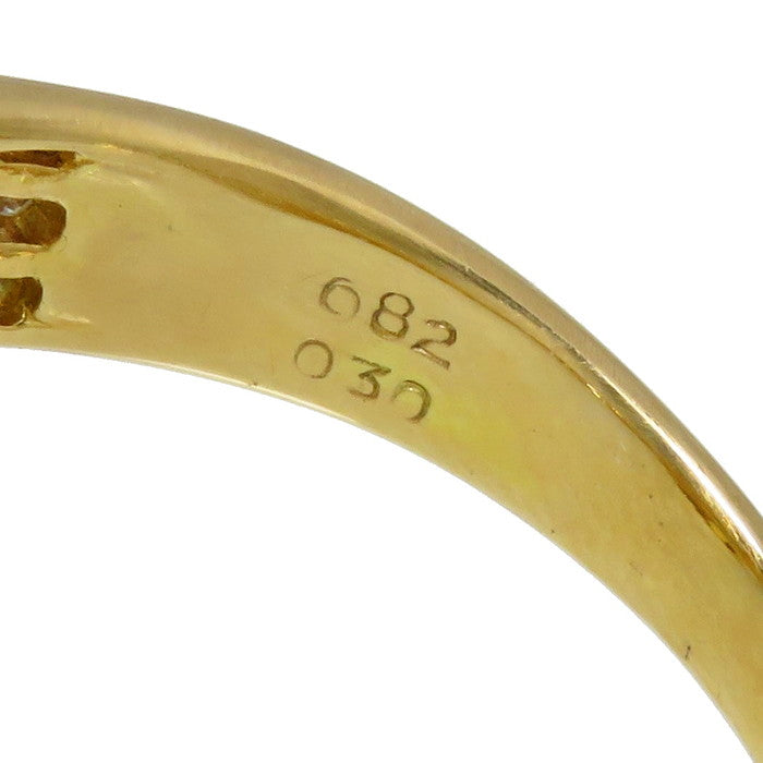 13号 △エメラルド傷 エメラルド 計0.30ct ダイヤモンド 計0.82