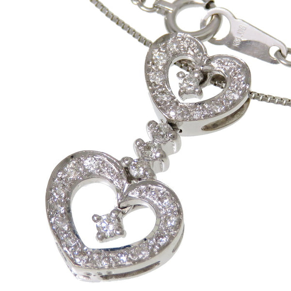 ハート ダイヤモンド 計0.30ct ネックレス K18WGホワイトゴールド 18金 5.1g 45cm レディース
【中古】【真子質店】【NN】




【DDx】