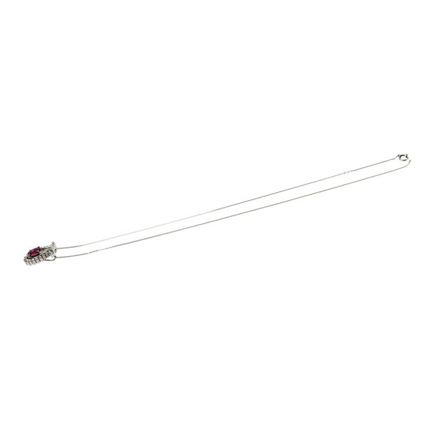 ルビー 0.83ct ダイヤモンド 計0.33ct ネックレス Pt900プラチナ/Pt850プラチナ 4.8g 40cm レディース
【中古】【真子質店】【NN】




【YxMo】