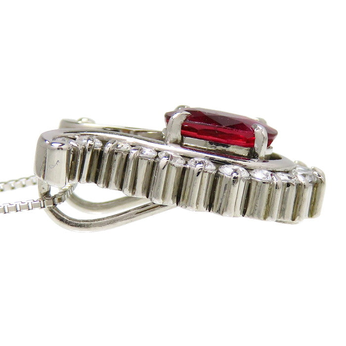 ルビー 0.83ct ダイヤモンド 計0.33ct ネックレス Pt900プラチナ/Pt850プラチナ 4.8g 40cm レディース
【中古】【真子質店】【NN】




【YxMo】
