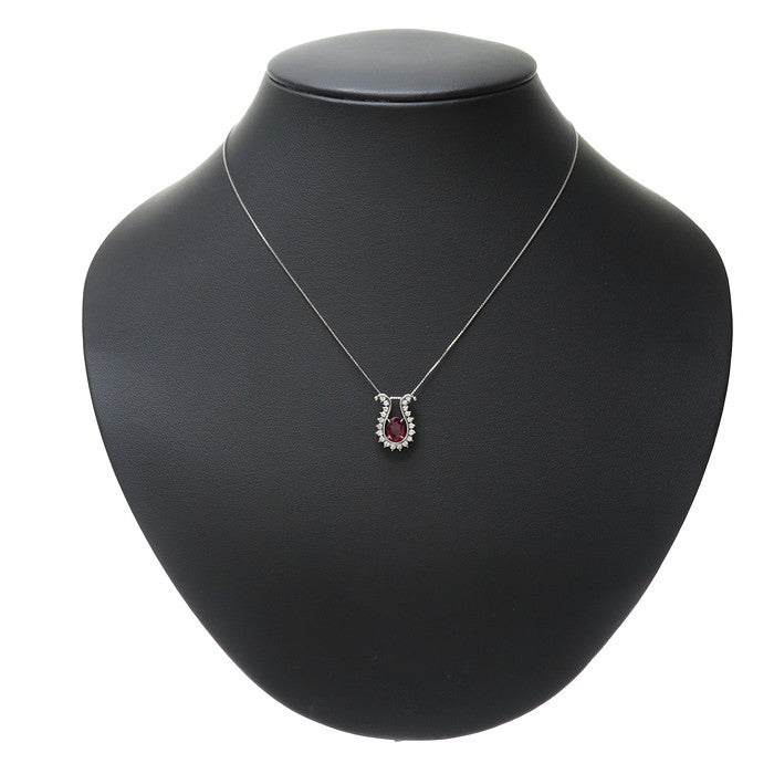 ルビー 0.83ct ダイヤモンド 計0.33ct ネックレス Pt900プラチナ/Pt850プラチナ 4.8g 40cm レディース
【中古】【真子質店】【NN】




【YxMo】