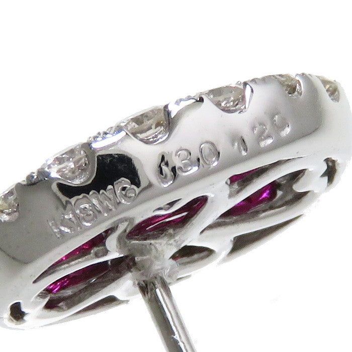 スタッド ルビー 計1.20×2ct ダイヤモンド 計0.30×2ct ピアス K18WGホワイトゴールド 18金 3.4g レディース
【中古】【真子質店】【NN】




【MixMa】