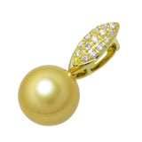 白蝶真珠(ゴールデンパール) 11.8mm ダイヤモンド 計0.17ct ペンダントトップ K18ゴールド 18金 4.5g レディース
【中古】【真子質店】【NN】




【DDx】