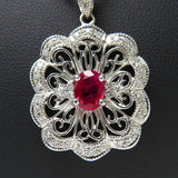 ★★最終特価品 ルビー 1.04ct ダイヤモンド 計0.35ct ネックレス Pt900プラチナ/Pt850プラチナ 11.2g 45cm レディース
【中古】【真子質店】【NN】




【ITMiK】