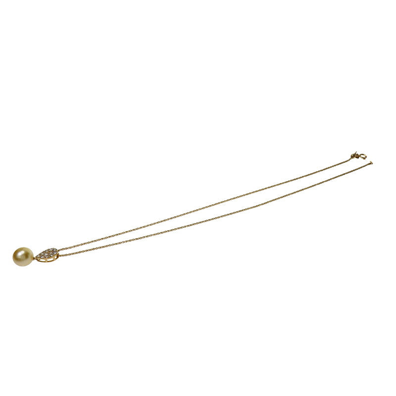 白蝶真珠(ゴールデンパール) 12.4mm ダイヤモンド 計1.00ct ネックレス K18PGピンクゴールド 18金 9.7g 50cm レディース
【中古】【真子質店】【NN】




【IIMoMo】