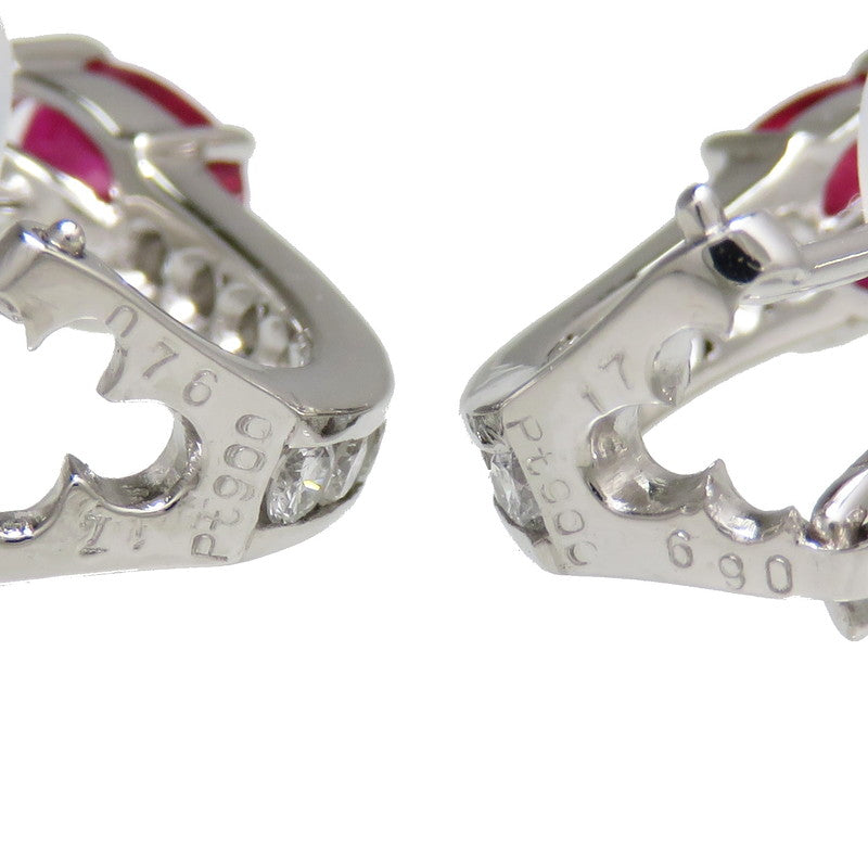 ルビー 0.69/0.76ct ダイヤモンド 計0.17×2ct ピアス Pt900プラチナ 5.2g レディース
【中古】【真子質店】【NN】




【KST】