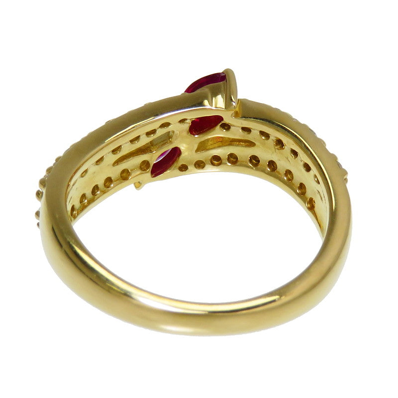 11号 ルビー 計0.32ct ダイヤモンド 計0.31ct リング・指輪 K18ゴールド 18金 5.0g レディース
【中古】【真子質店】【NN】




【DIMi】