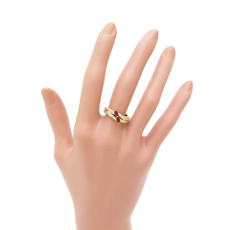 11号 ルビー 計0.32ct ダイヤモンド 計0.31ct リング・指輪 K18ゴールド 18金 5.0g レディース
【中古】【真子質店】【NN】




【DIMi】
