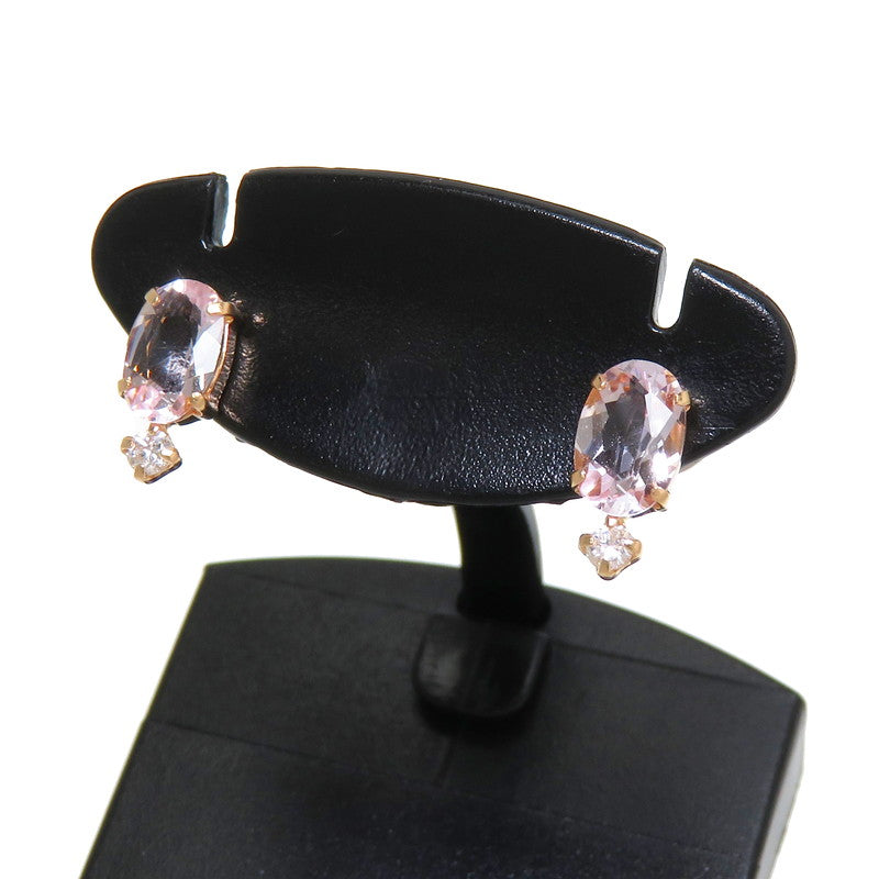 スタッド モルガナイト 0.36×2ct ダイヤモンド 0.025×2ct ピアス K18PGピンクゴールド 18金 0.7g レディース
【中古】【真子質店】【NN】




【IMoD】