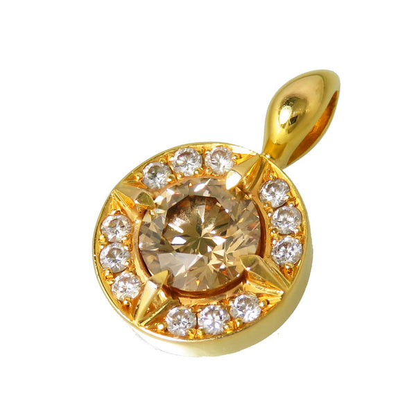 DANJO jewelry/ダンジョウ ジュエリー 男女でシェアするジュエリー ブラウンダイヤモンド 1.040ct ダイヤモンド 計0.215ct ペンダントトップ K18ゴールド 18金 3.7g ユニセックス
【中古】【真子質店】【NN】




【MiMix】