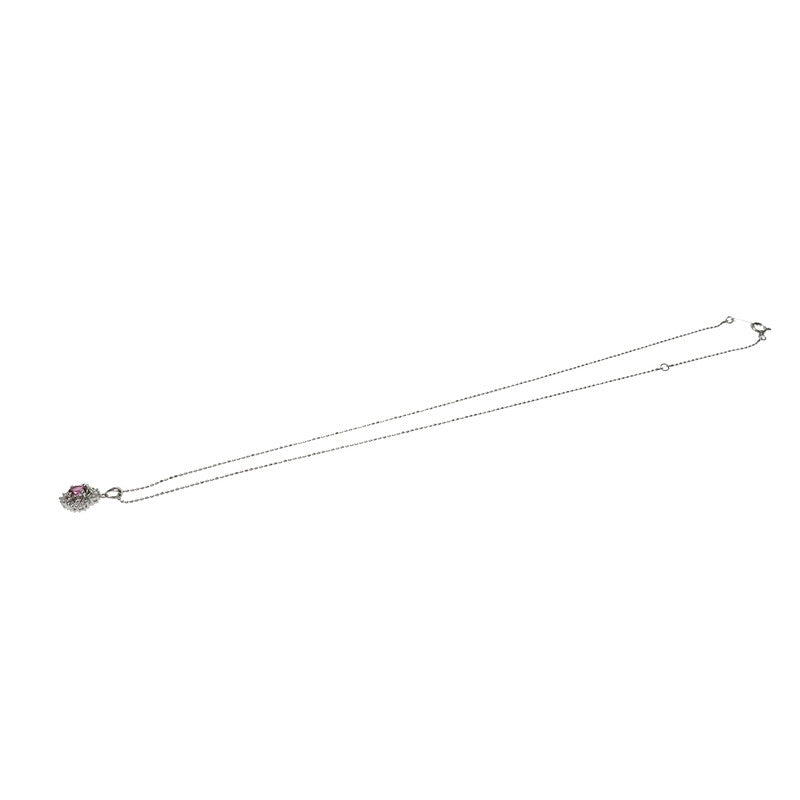 ピンクサファイア 0.3ct ダイヤモンド 計0.1ct ネックレス Pt900プラチナ/Pt850プラチナ 3.4g 40cm レディース
【中古】【真子質店】【NN】




【IMaK】