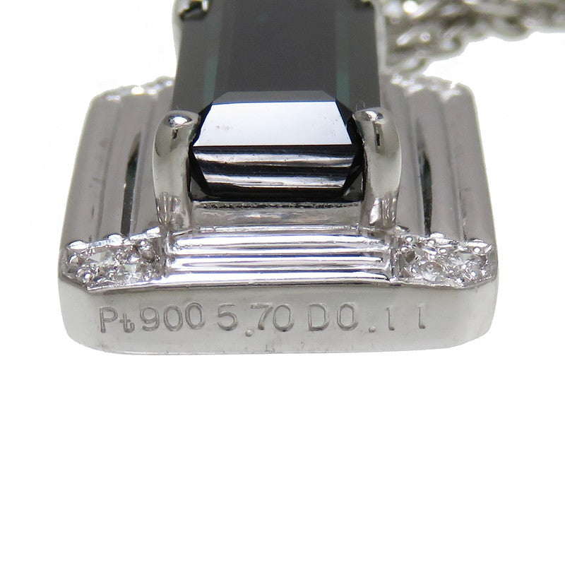 グリーントルマリン 5.70ct ダイヤモンド 計0.11ct ネックレス Pt900プラチナ/Pt850プラチナ 18.8g 50cm レディース
【中古】【真子質店】【NN】




【SDY】