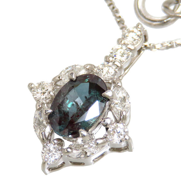 アレキサンドライト 0.63ct ダイヤモンド 計0.34ct ネックレス Pt900プラチナ/Pt850プラチナ 4.4g 43cm レディース
【中古】【真子質店】【NN】




【SKS】