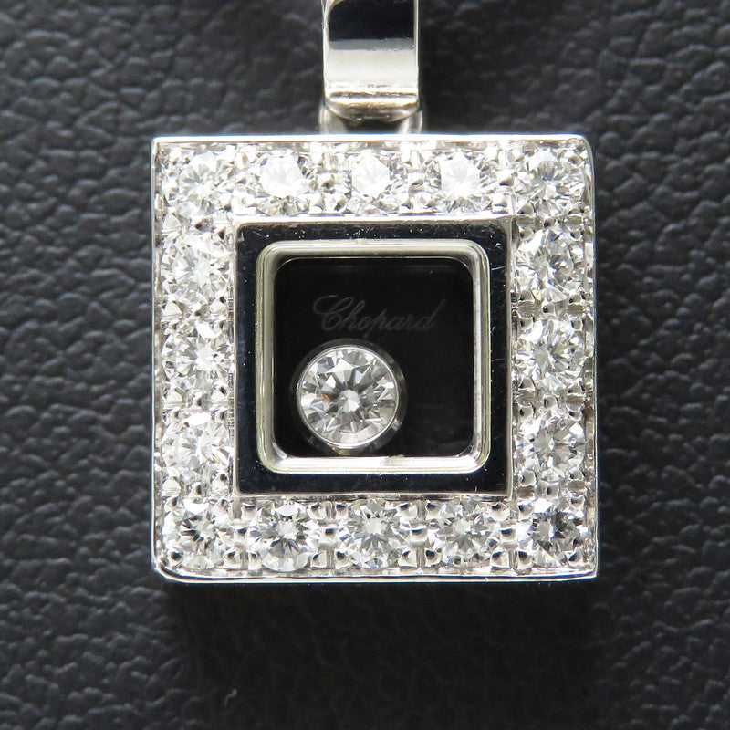 ショパール ハッピーダイヤモンド ネックレス 18金 K18ホワイトゴールド ダイヤモンド レディース Chopard